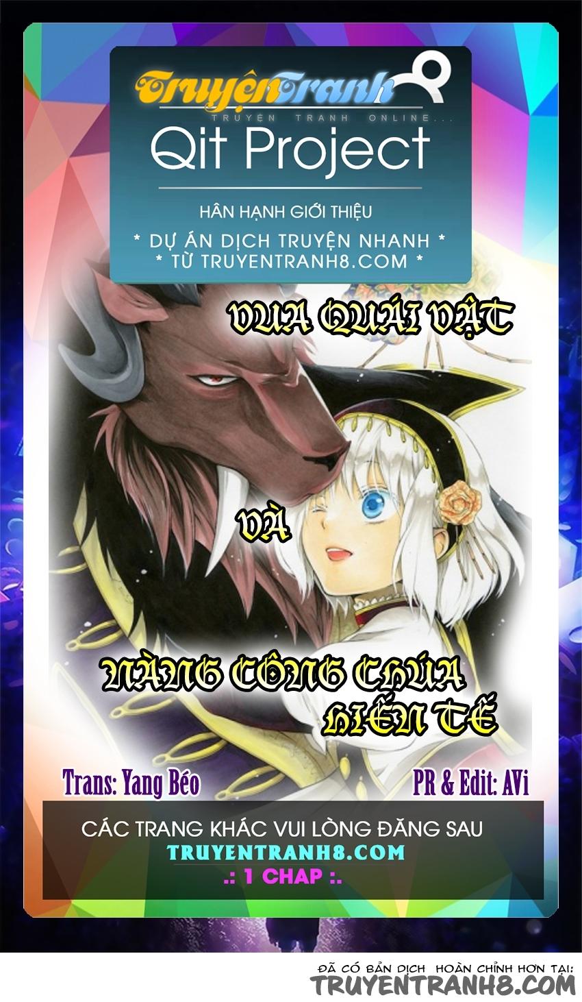 Vua Quái Vật Và Nàng Công Chúa Hiến Tế Chapter 1 - Trang 0