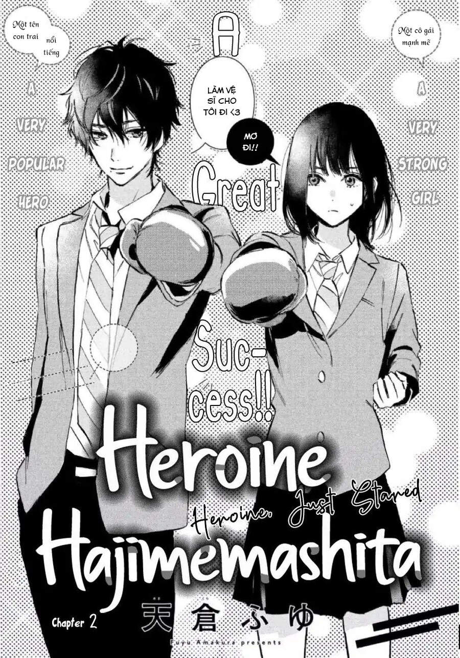 Heroine Hajimemashita Chapter 2 - Trang 1