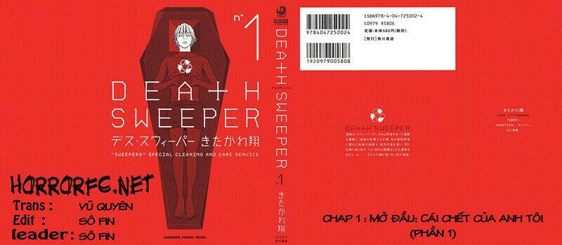 Death Sweeper Chapter 1 - Trang 1