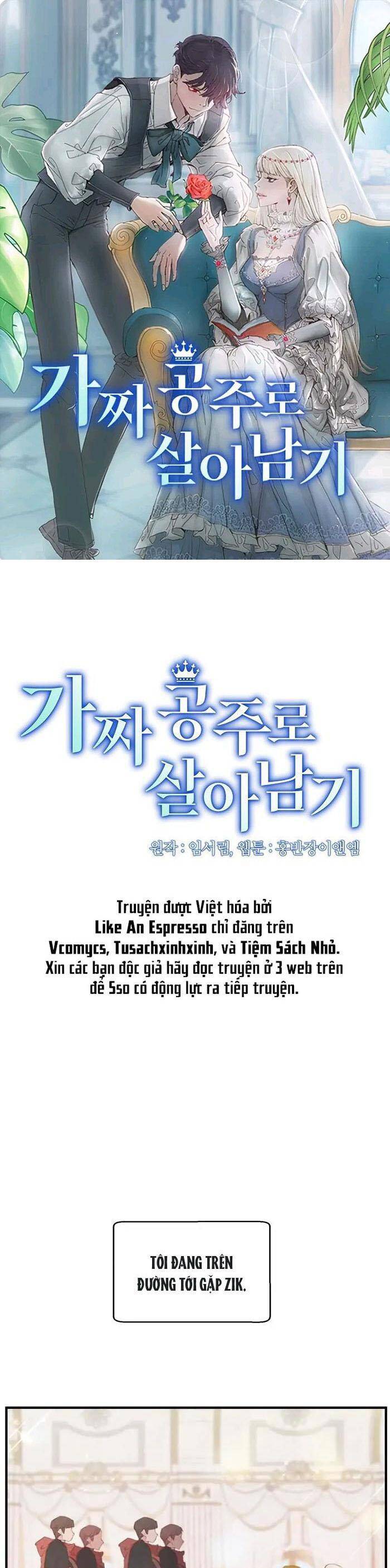 Tôi Sống Sót Như Một Nàng Công Chúa Giả Chapter 10 - Trang 0