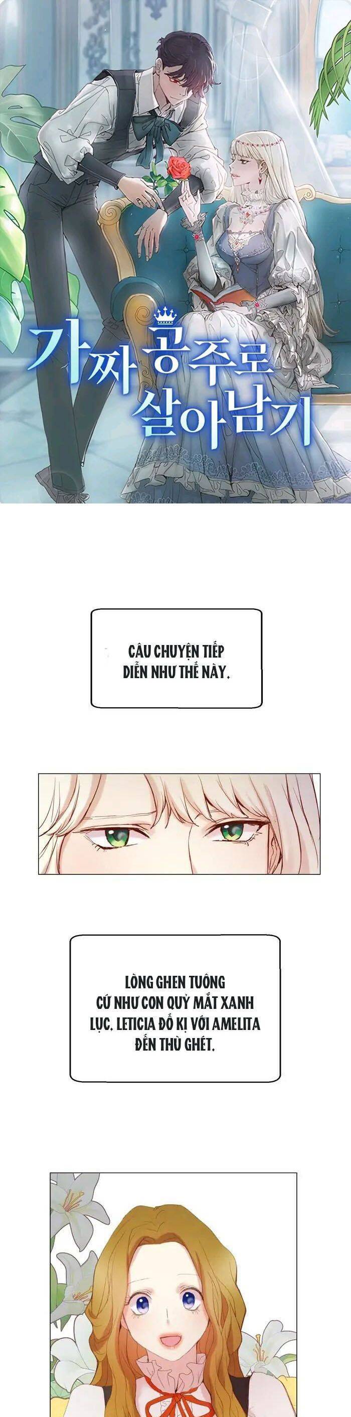 Tôi Sống Sót Như Một Nàng Công Chúa Giả Chapter 7 - Trang 0