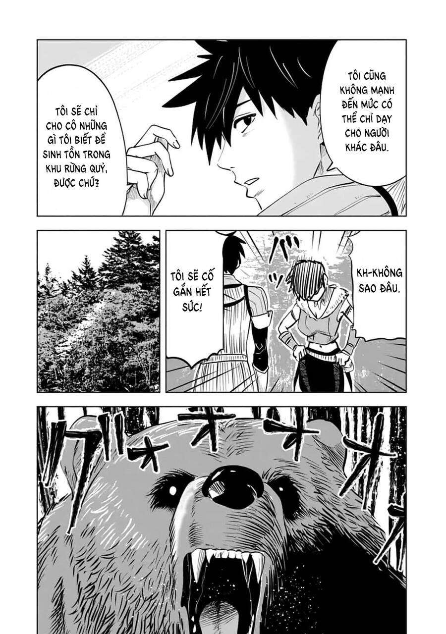 Makyo Seikatsu ~ Gakeppuchi Boken Sha Ga Hiki Komoru Ni Ha Hirosugiru Chapter 13.2 - Trang 0