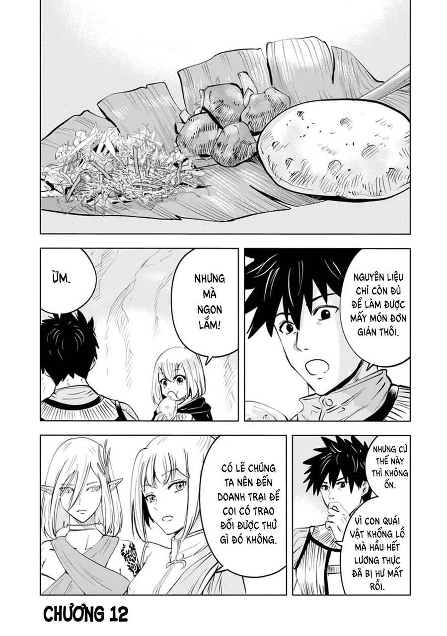 Makyo Seikatsu ~ Gakeppuchi Boken Sha Ga Hiki Komoru Ni Ha Hirosugiru Chapter 12 - Trang 0