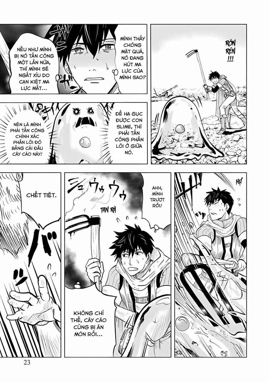 Makyo Seikatsu ~ Gakeppuchi Boken Sha Ga Hiki Komoru Ni Ha Hirosugiru Chapter 1.1 - Trang 0