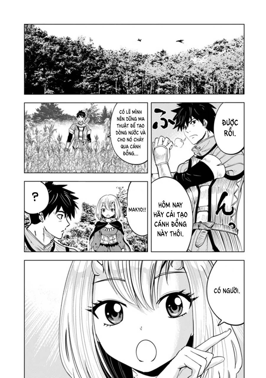 Makyo Seikatsu ~ Gakeppuchi Boken Sha Ga Hiki Komoru Ni Ha Hirosugiru Chapter 6 - Trang 0