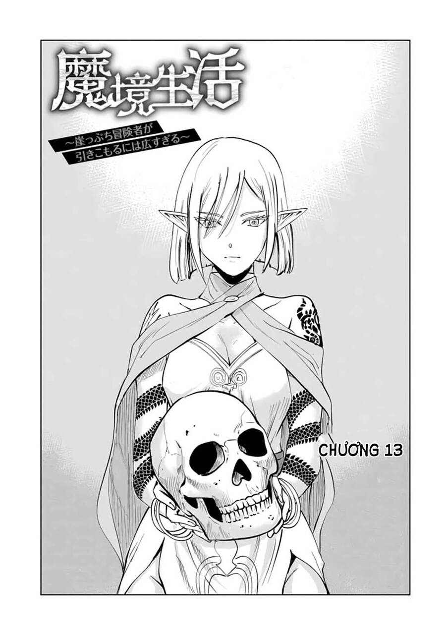 Makyo Seikatsu ~ Gakeppuchi Boken Sha Ga Hiki Komoru Ni Ha Hirosugiru Chapter 13.1 - Trang 0