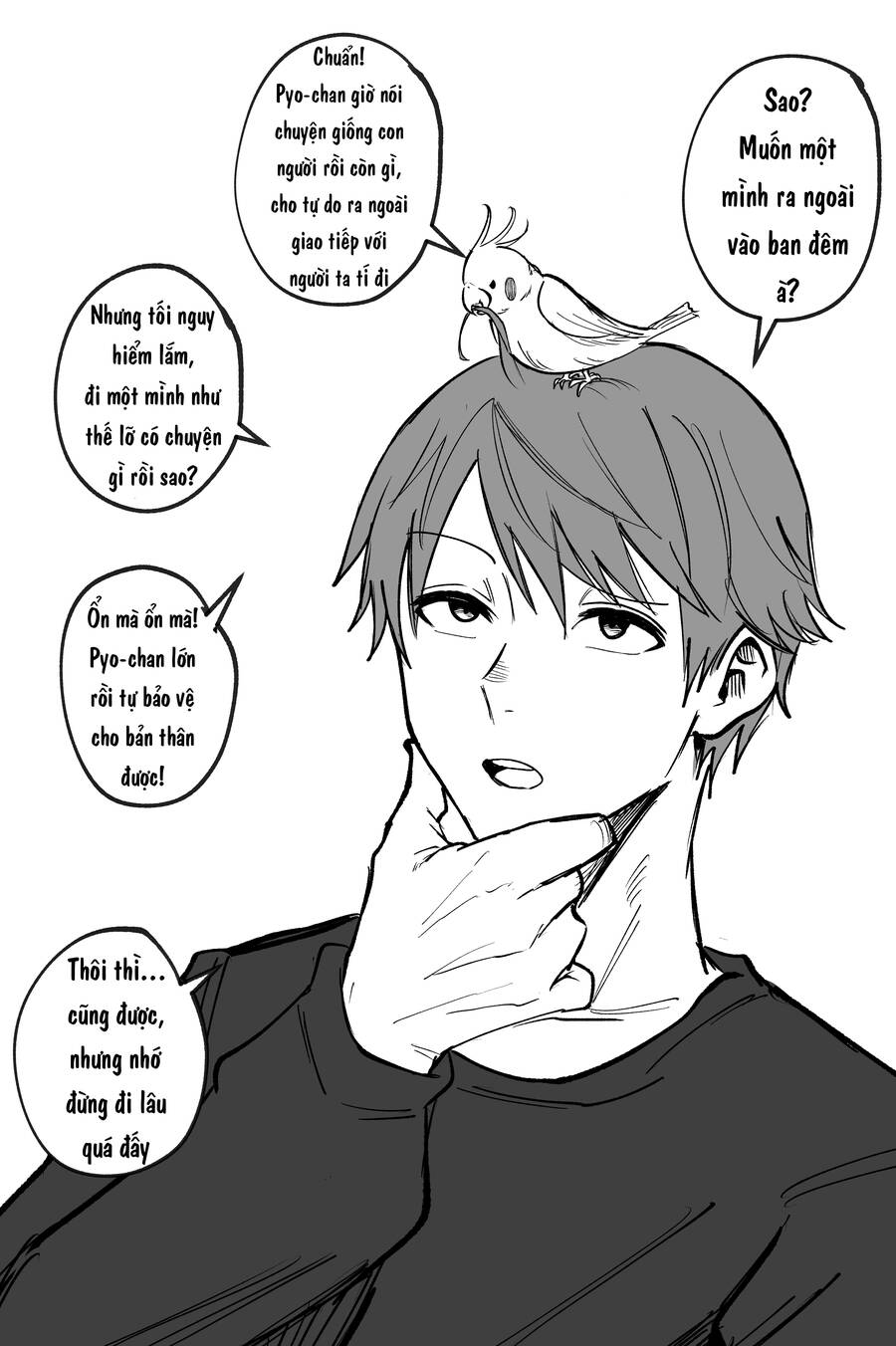 Điều Mà Chú Vẹt Muốn Cảnh Báo Chapter 14 - Trang 0