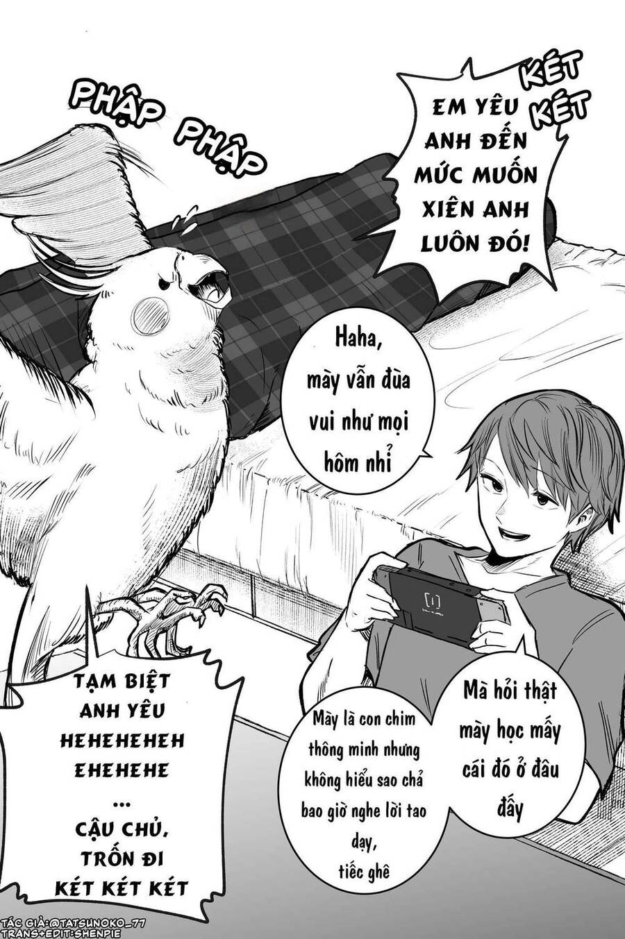 Điều Mà Chú Vẹt Muốn Cảnh Báo Chapter 2 - Trang 0