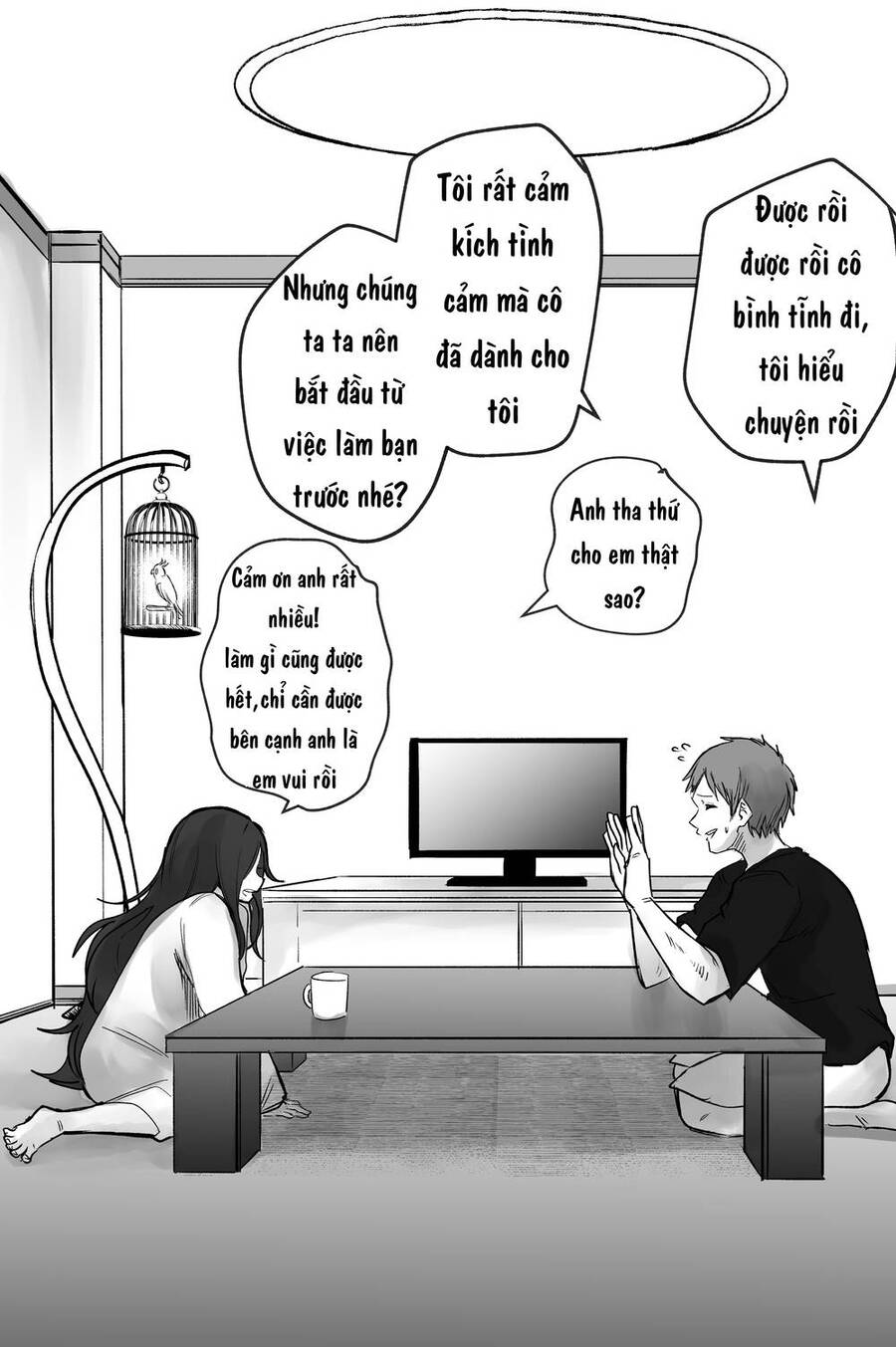 Điều Mà Chú Vẹt Muốn Cảnh Báo Chapter 6 - Trang 1