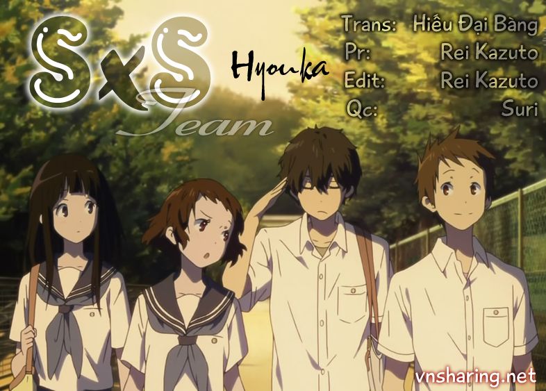 Hyouka Chapter 1.2 - Trang 0