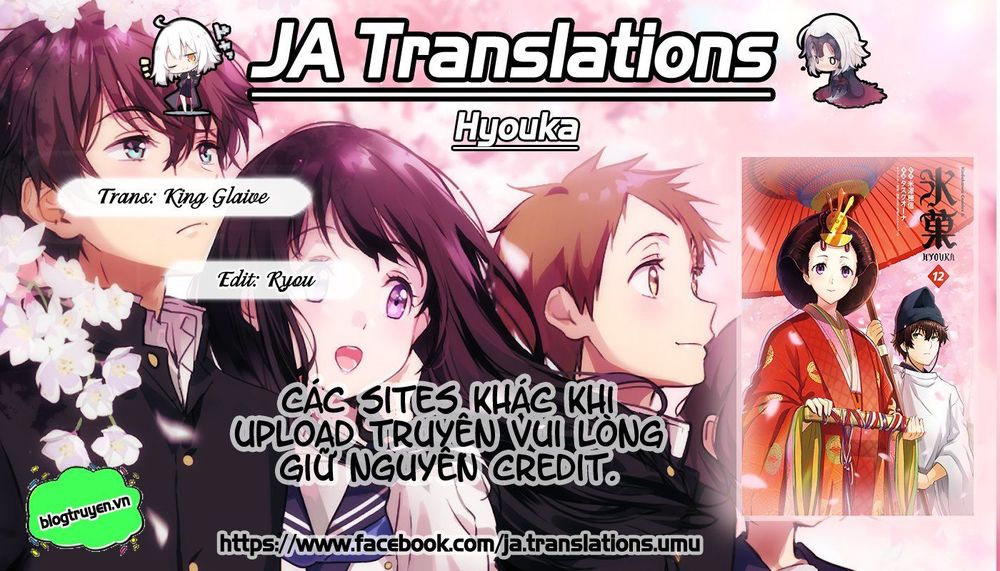 Hyouka Chapter 85 - Trang 0