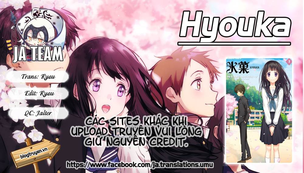 Hyouka Chapter 93 - Trang 0