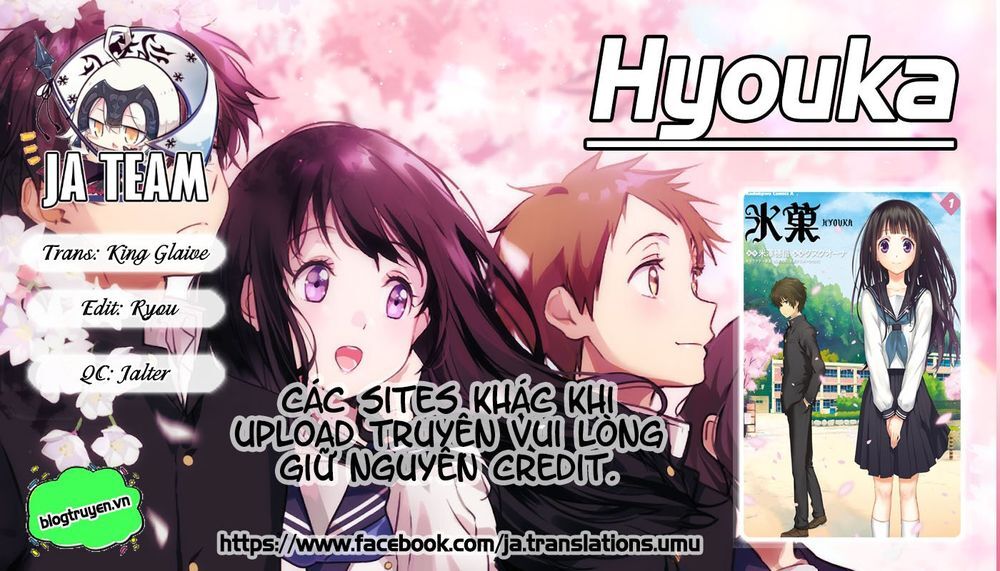 Hyouka Chapter 86 - Trang 0