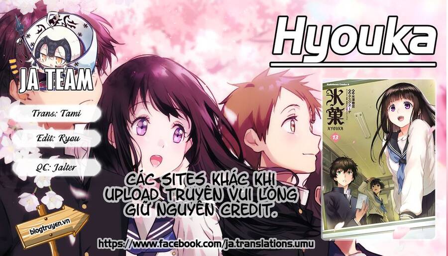 Hyouka Chapter 105 - Trang 0