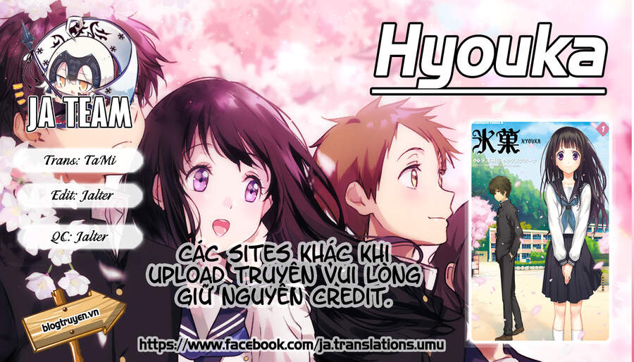 Hyouka Chapter 95 - Trang 0