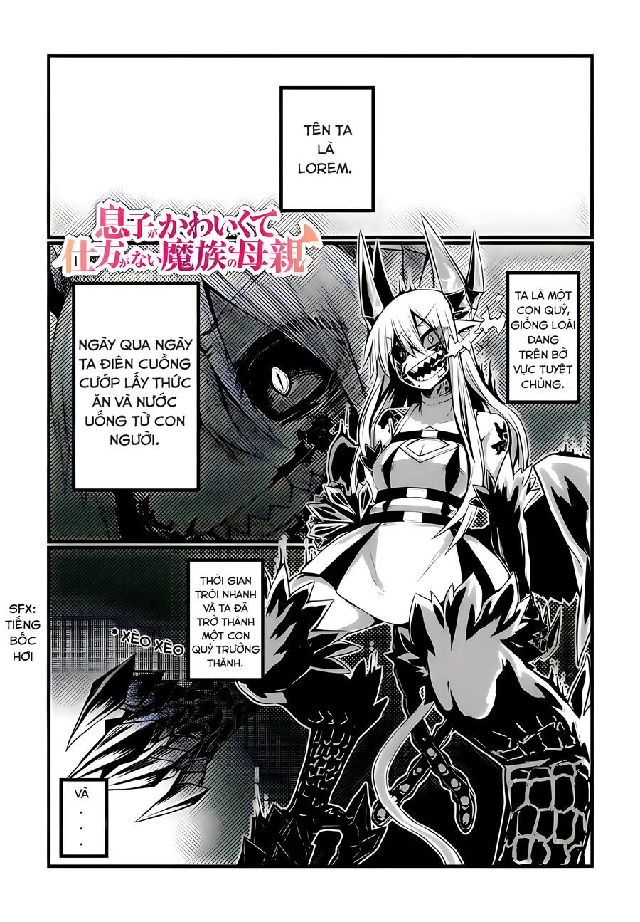 Musuko Ga Kawaikute Shikataganai Mazoku No Hahaoya Chapter 1 - Trang 0