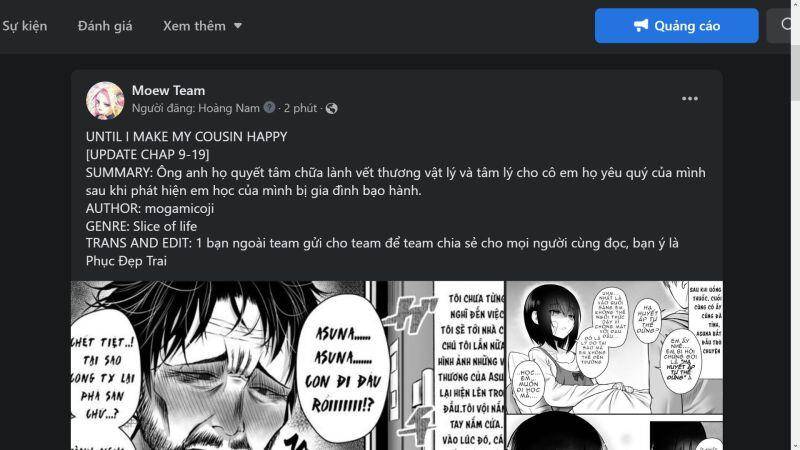 Until I Make My Cousin Happy Chapter 9 - Trang 0