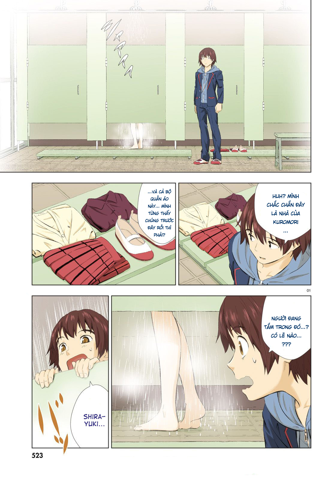 Kuromori-San Can Not Use A Smartphone Chapter 6 - Trang 0