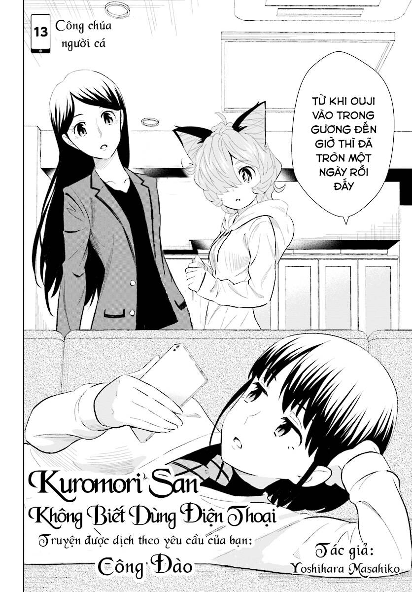 Kuromori-San Can Not Use A Smartphone Chapter 13 - Trang 1