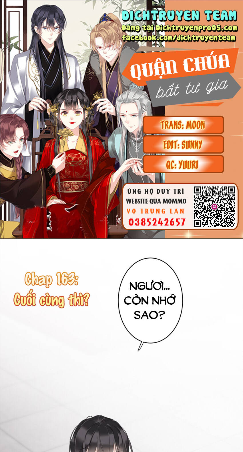 Quận Chúa Bất Tư Gia Chapter 163 - Trang 0