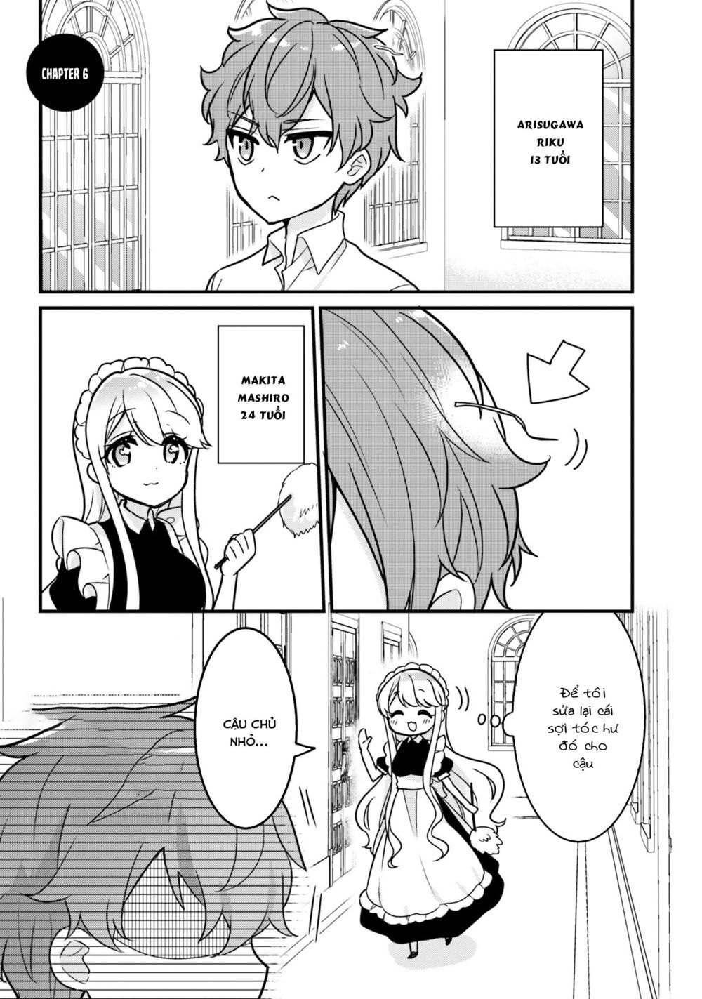 Tekito Na Maid No Oneesan & Erasou De Ichizu Na Botchan Chapter 6 - Trang 0