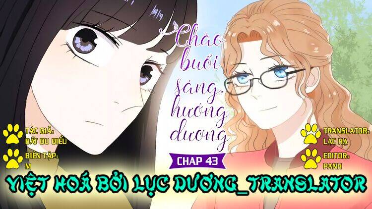 Chào Buổi Sáng, Hướng Dương Chapter 43 - Trang 0