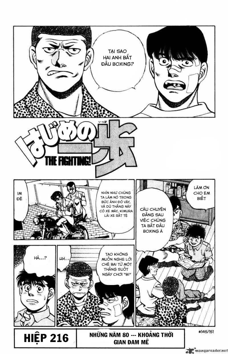 Võ Sĩ Quyền Anh Ippo Chapter 216 - Trang 0