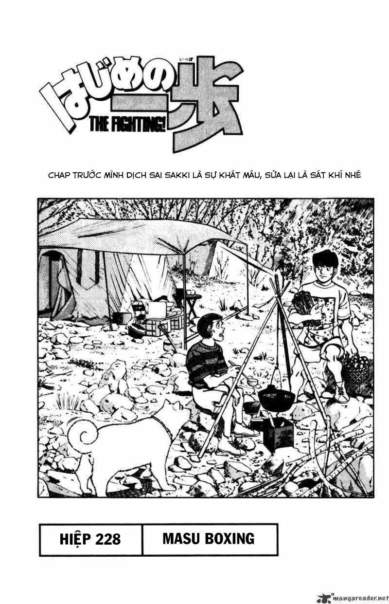Võ Sĩ Quyền Anh Ippo Chapter 228 - Trang 0
