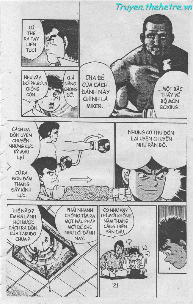 Võ Sĩ Quyền Anh Ippo Chapter 20 - Trang 0