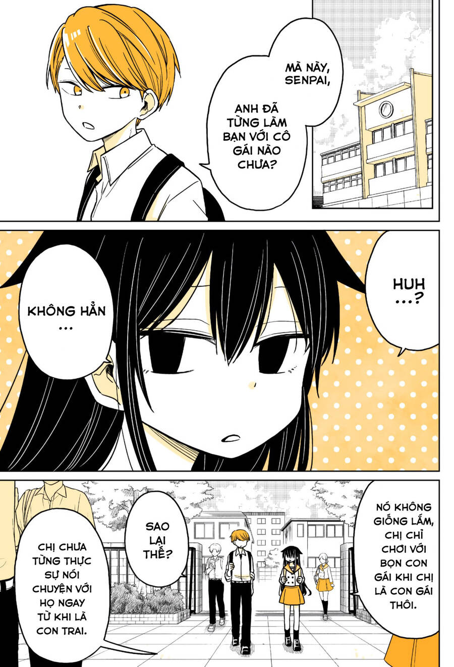 Mendokusagari Danshi Koukousei Ga Asa Okitara Onnanoko Ni Natteita Hanashi Chapter 12 - Trang 0
