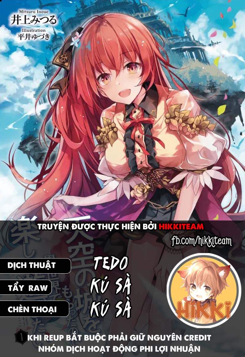 Tenkuu No Shiro O Moratta No De Isekai De Tanoshiku Asobitai Chapter 27 - Trang 0