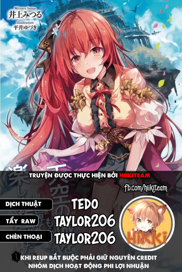 Tenkuu No Shiro O Moratta No De Isekai De Tanoshiku Asobitai Chapter 31 - Trang 0