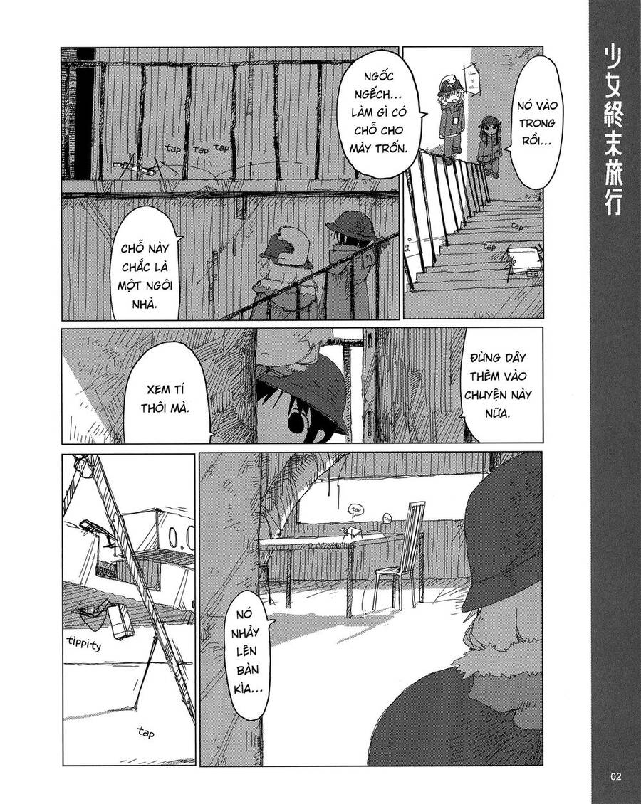 Shoujo Shuumatsu Ryokou Chapter 43.5 - Trang 1