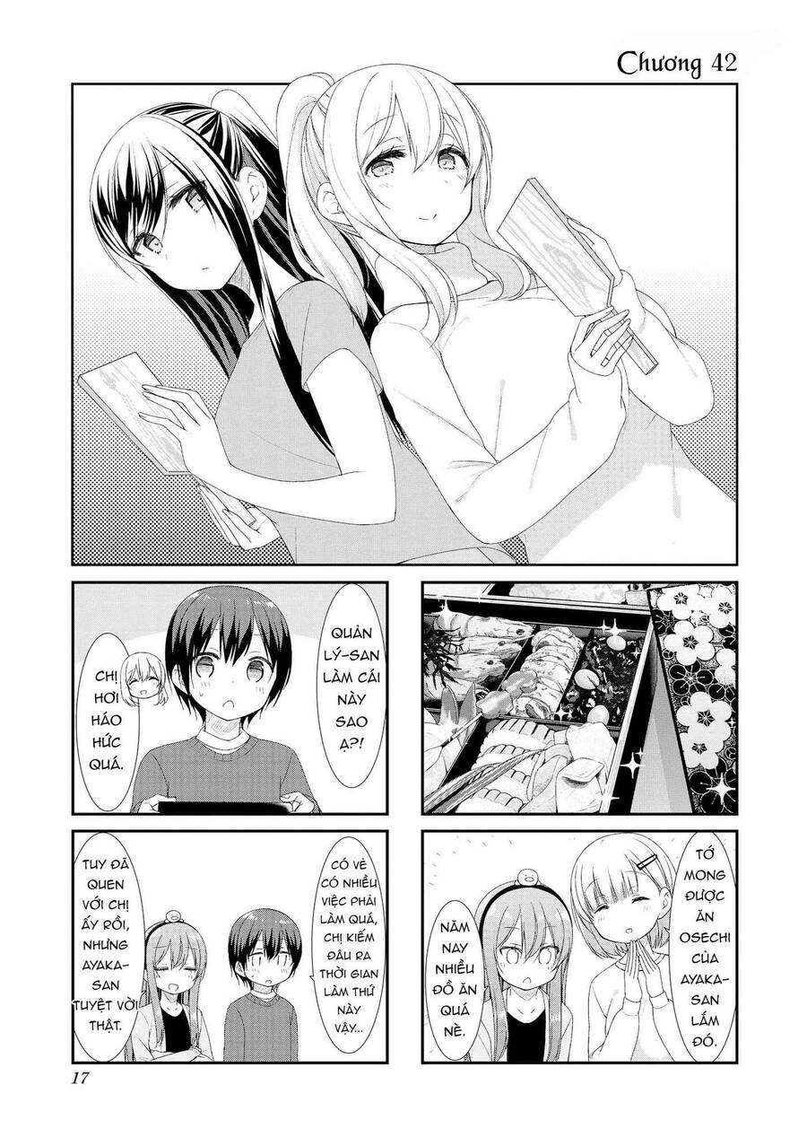Sunoharasou No Kanrinin-San Chapter 42 - Trang 0