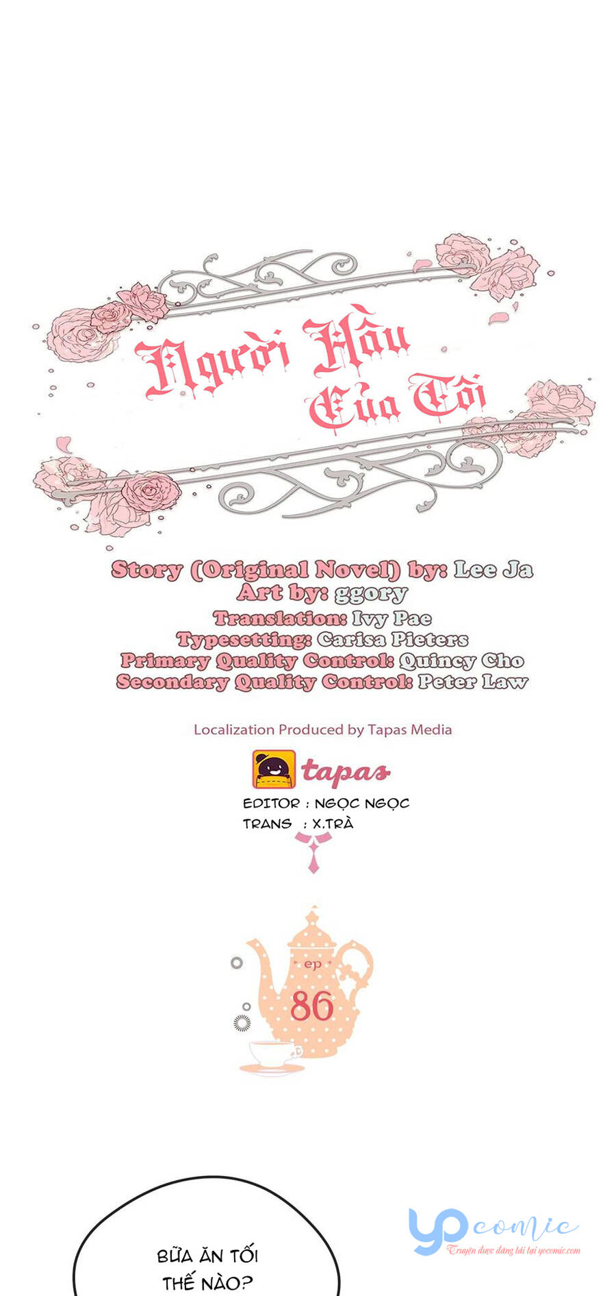 Người Hầu Của Tôi Chapter 86 - Trang 0