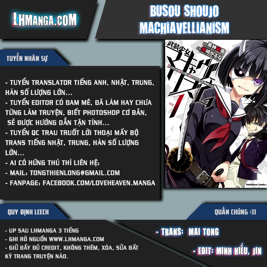Thủ Đoạn Nham Hiểm Của Cô Gái Mặt Nạ Chapter 1 - Trang 0