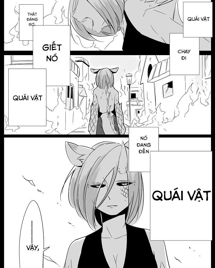 Bocchi Kaibutsu To Moumoku Shoujo Chapter 3 - Trang 0
