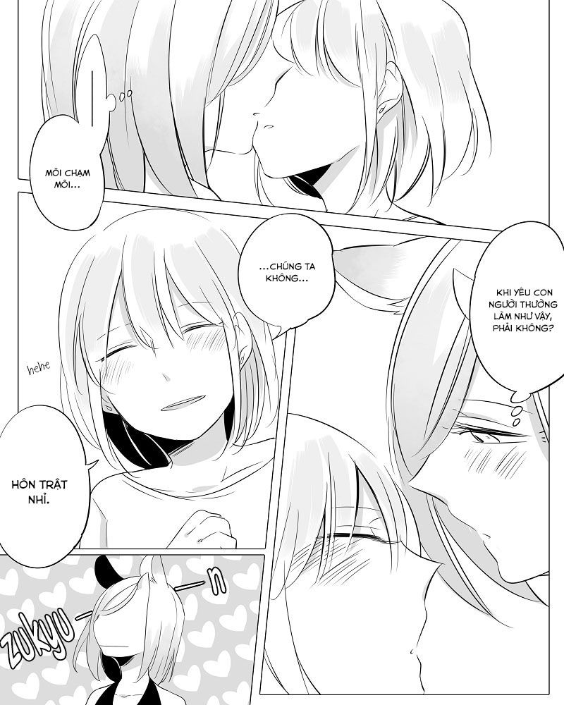 Bocchi Kaibutsu To Moumoku Shoujo Chapter 9 - Trang 0