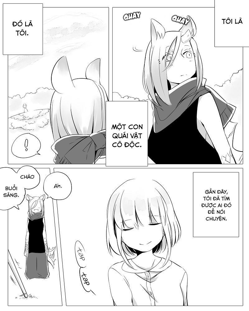 Bocchi Kaibutsu To Moumoku Shoujo Chapter 2 - Trang 0