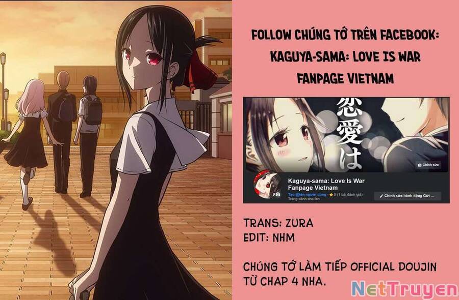 Kaguya-Sama Wa Kokurasetai Doujinshi Chapter 6 - Trang 0