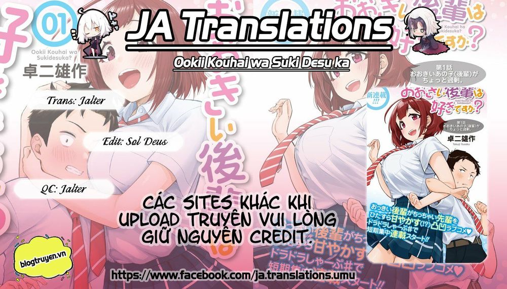 Senpai Có Thích Đàn Em Bb (Big Boobs) Chapter 16 - Trang 0
