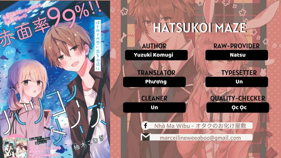Hatsukoi Maze Chapter 12 - Trang 0