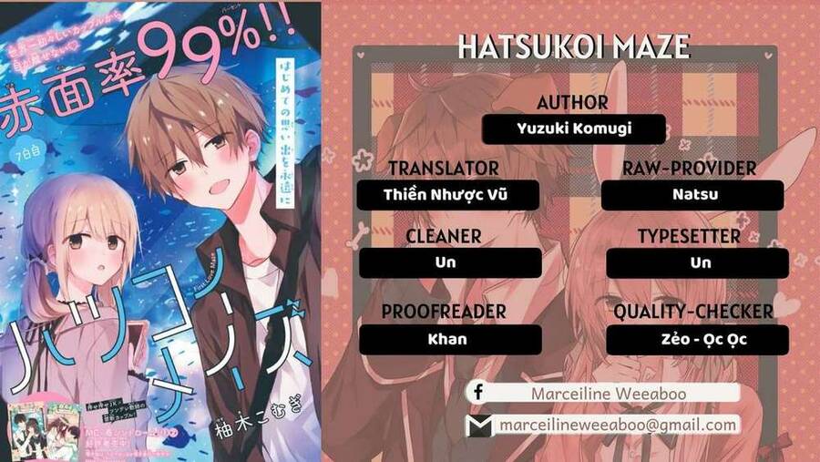 Hatsukoi Maze Chapter 8 - Trang 0
