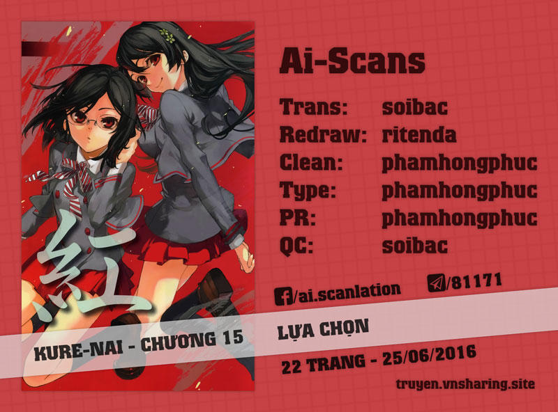 Kure-Nai Chapter 15 - Trang 0