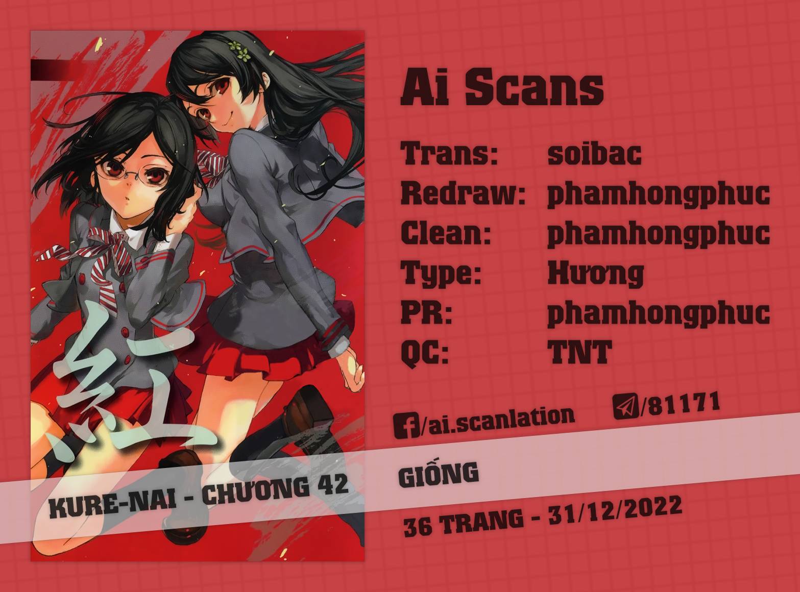Kure-Nai Chapter 42 - Trang 0