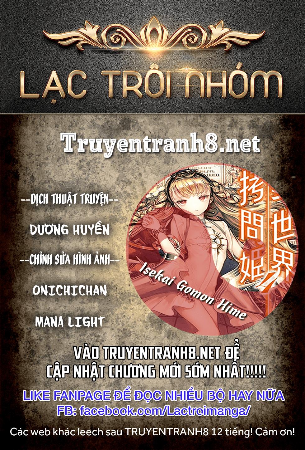 Công Chúa Bạo Dâm Ở Thế Giới Khác Chapter 1 - Trang 0