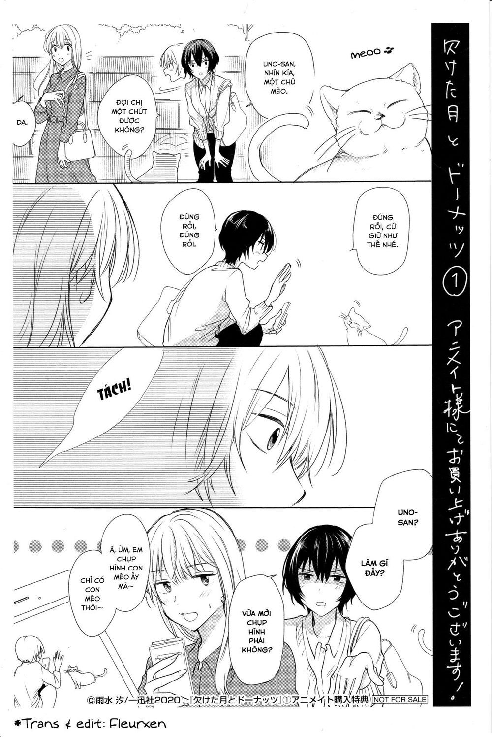 Kaketa Tsuki To Doughnut Chapter 7.6 - Trang 0