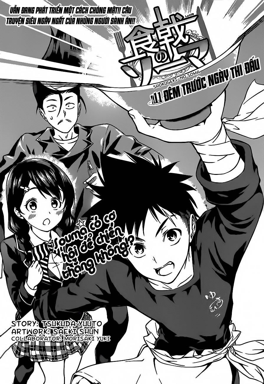 Cuộc Chiến Ẩm Thực Chapter 11 - Trang 1