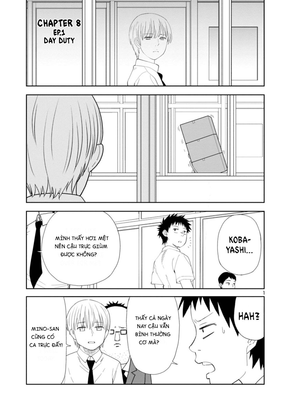 Is It Okay To Touch Mino-San There? Chapter 8 - Trang 1