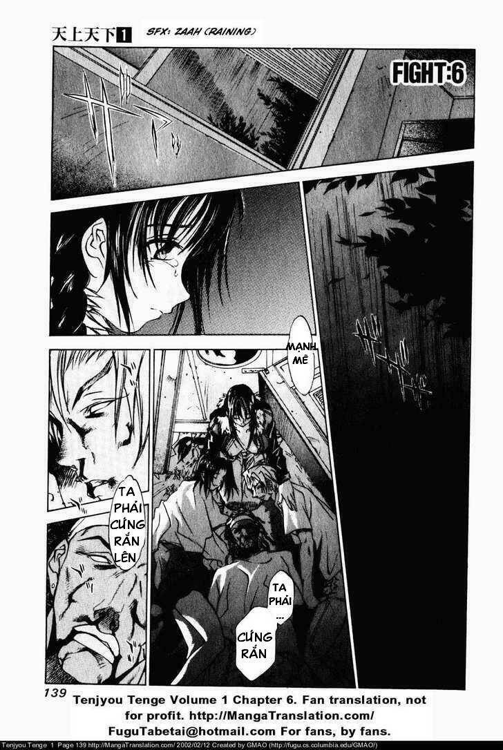 Tenjou Tenge Chapter 6 - Trang 0